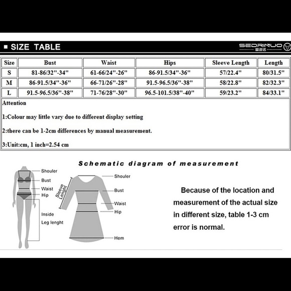 Sexy Long Sleeve Deep V Neck Club Mini Dresses For Women (brand new in package) - Picture 6 of 7